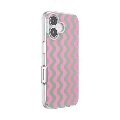 Secondary image for hover Wavy Flamingo — iPhone 16 MagSafe Case